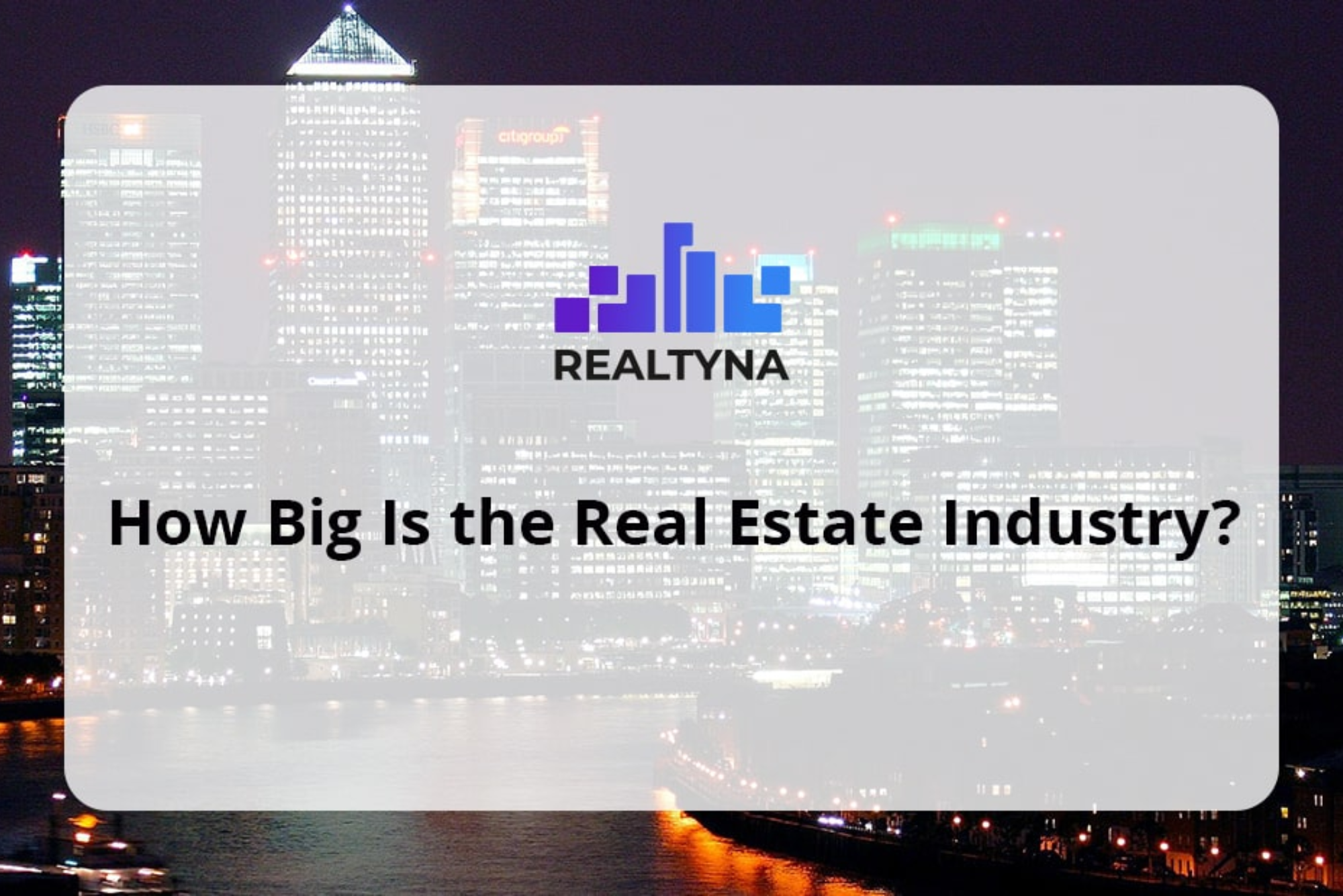 Real Estate An Industry